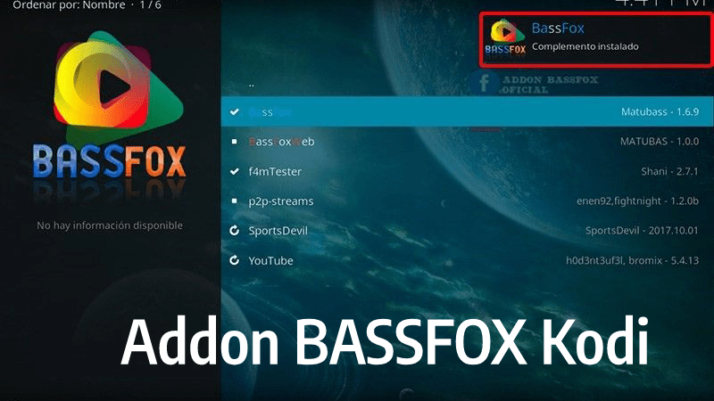 addon bassfox kodi 2019 descargar instalar